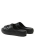 Calvin Klein Чехли Double Strap Slipper HM0HM00967 Черен - Pepit.bg