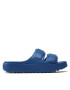 Calvin Klein Чехли Double Strap Slipper HM0HM00967 Син - Pepit.bg