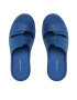 Calvin Klein Чехли Double Strap Slipper HM0HM00967 Син - Pepit.bg