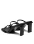 Calvin Klein Чехли Padded Curved Stil Slide 70 HW0HW01992 Черен - Pepit.bg