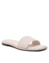 Calvin Klein Чехли Squared Flat Slide He HW0HW00817 Бежов - Pepit.bg