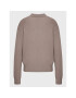 Calvin Klein Curve Пуловер K20K205149 Кафяв Regular Fit - Pepit.bg