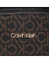 Calvin Klein Дамска чанта Ck Code Tote Md Mono K60K610285 Кафяв - Pepit.bg