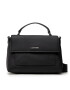 Calvin Klein Дамска чанта Ck Must Flap Top H Bag Md K60K609119 Черен - Pepit.bg