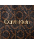 Calvin Klein Дамска чанта Ck Must Shopper Md Mono K60K609355 Кафяв - Pepit.bg