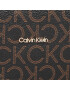 Calvin Klein Дамска чанта Ck Must Xbody Md Mono K60K611002 Кафяв - Pepit.bg