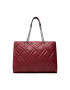 Calvin Klein Дамска чанта Ck Quilt Tote Md K60K608444 Бордо - Pepit.bg