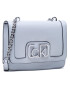 Calvin Klein Дамска чанта Flap Shoulder Bag Sm K60K607891 Бял - Pepit.bg