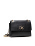 Calvin Klein Дамска чанта Re-Lock Ew Conv Flap K60K608174 Черен - Pepit.bg