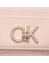 Calvin Klein Дамска чанта Re-Lock Ew Conv Xbody Quilt K60K609682 Розов - Pepit.bg