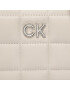 Calvin Klein Дамска чанта Re-Lock Quilt Camera Bag K60K610445 Бежов - Pepit.bg