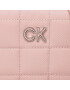 Calvin Klein Дамска чанта Re-Lock Quilt Camera Nyl K60K610640 Розов - Pepit.bg