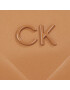 Calvin Klein Дамска чанта Re-Lock Quilt Crossbody K60K611042 Кафяв - Pepit.bg