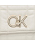 Calvin Klein Дамска чанта Re-Lock Quilt Shoulder Bag Lg K60K609884 Бежов - Pepit.bg