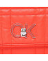 Calvin Klein Дамска чанта Re-Lock Quilt Shoulder Bag Lg K60K609884 Оранжев - Pepit.bg