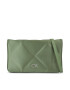 Calvin Klein Дамска чанта Re-Lock Quilt Shoulder Bag-Satin K60K611300 Зелен - Pepit.bg