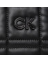 Calvin Klein Дамска чанта Re-Lock Quilt Tote W/Lp Cmpt K60K609880 Черен - Pepit.bg