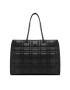 Calvin Klein Дамска чанта Re-Lock Quilt Tote W/Lp Cmpt K60K609880 Черен - Pepit.bg