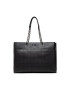 Calvin Klein Дамска чанта Re-Lock Tote Quilt K60K609689 Черен - Pepit.bg