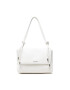 Calvin Klein Дамска чанта Roped Shoulder Bag K60K609004 Бял - Pepit.bg