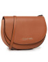 Calvin Klein Дамска чанта Saddle Bag K60K607020 Кафяв - Pepit.bg