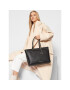 Calvin Klein Дамска чанта Shopper Md K60K607802 Черен - Pepit.bg