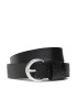 Calvin Klein Дамски колан Classic Double Loop Belt 30mm K60K610362 Черен - Pepit.bg