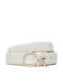 Calvin Klein Дамски колан Re-Lock Ck Logo Belt 30 Mm Pbl K60K610413 Бял - Pepit.bg