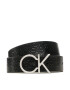 Calvin Klein Дамски колан Re-Lock Ck Logo Belt 30Mm Emb Mn K60K610981 Черен - Pepit.bg