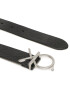 Calvin Klein Дамски колан Re-Lock Ck Logo Belt 30Mm Emb Mn K60K610981 Черен - Pepit.bg