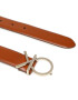 Calvin Klein Дамски колан Re-Lock Ck Logo Belt 30Mm K60K610157 Кафяв - Pepit.bg