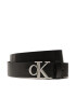 Calvin Klein Дамски колан Round Mono Lthr Belt 30mm K60K610894 Черен - Pepit.bg