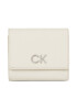 Calvin Klein Дамски портфейл Re-Lock Trifold Xs K60K611094 Екрю - Pepit.bg