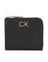 Calvin Klein Дамски портфейл Re-Lock Za Wallet Sm K60K611097 Черен - Pepit.bg