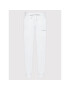 Calvin Klein Долнище анцуг Interlock K10K108941 Бял Regular Fit - Pepit.bg