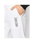 Calvin Klein Долнище анцуг Mirrored Logo K10K108938 Бял Regular Fit - Pepit.bg