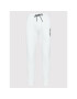 Calvin Klein Долнище анцуг Mirrored Logo K10K108938 Бял Regular Fit - Pepit.bg
