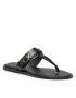 Calvin Klein Джапанки Almond Flat Tp Slide W/Hdw HW0HW00829 Черен - Pepit.bg