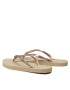 Calvin Klein Джапанки Flipflop - Mtl HW0HW00863 Златист - Pepit.bg