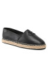 Calvin Klein Еспадрили Espadrille HW0HW01457 Черен - Pepit.bg