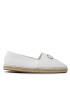 Calvin Klein Еспадрили Espadrille W/Hdw HW0HW00740 Бял - Pepit.bg