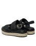 Calvin Klein Еспадрили Flatform Wedge HW0HW01497 Черен - Pepit.bg