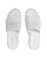 Calvin Klein Еспадрили Wedge Mule 50 Perf HW0HW00820 Бял - Pepit.bg