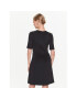 Calvin Klein Ежедневна рокля Technical Knit Mini Dress K20K205513 Черен Regular Fit - Pepit.bg