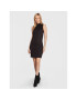 Calvin Klein Ежедневна рокля Micro Logo Interlock K20K203843 Черен Regular Fit - Pepit.bg
