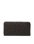 Calvin Klein Голям дамски портфейл Ck Must Z/A Wallet Lg Mono K60K610295 Кафяв - Pepit.bg