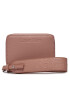 Calvin Klein Голям дамски портфейл Gracie Wallet W/Strap Md K60K611387 Розов - Pepit.bg