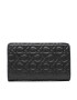 Calvin Klein Голям дамски портфейл Re Lock Bifold Wallet Emb Mono K60K610240 Черен - Pepit.bg