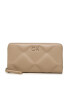 Calvin Klein Голям дамски портфейл Re-Lock Quilt Za Wallet Lg K60K610774 Кафяв - Pepit.bg