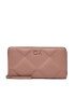 Calvin Klein Голям дамски портфейл Re-Lock Quilt Za Wallet Lg K60K610774 Розов - Pepit.bg